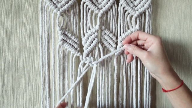 DIY Макраме панно /Macrame lessons/Macrame for beginners