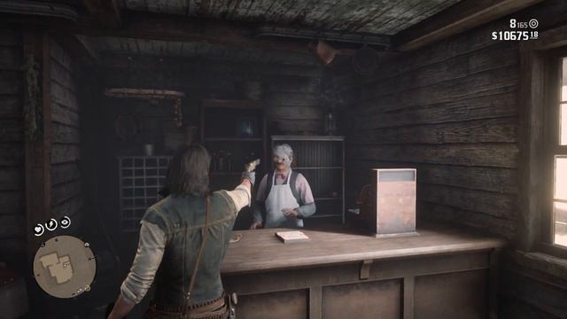Red Dead Redemption 2 Robbing Herbert Moon in Armadillo смотреть онлайн