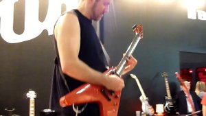 Jeff Waters (Annihilator) performing Alison Hell from the Album Alice in Hell at Musik Messe 2010!