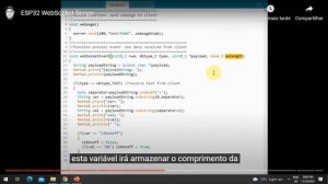 esp32 websocket server canal do professor darcio sabbadin