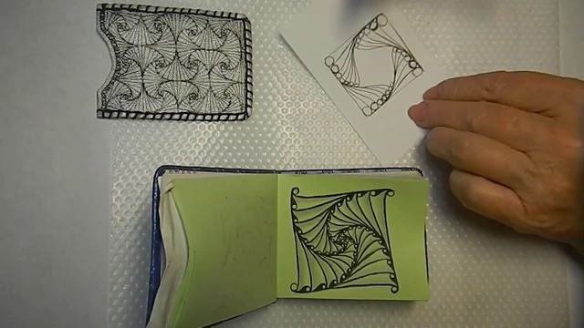 Ещё 6 простых рисунка для росписи гелевой ручкой