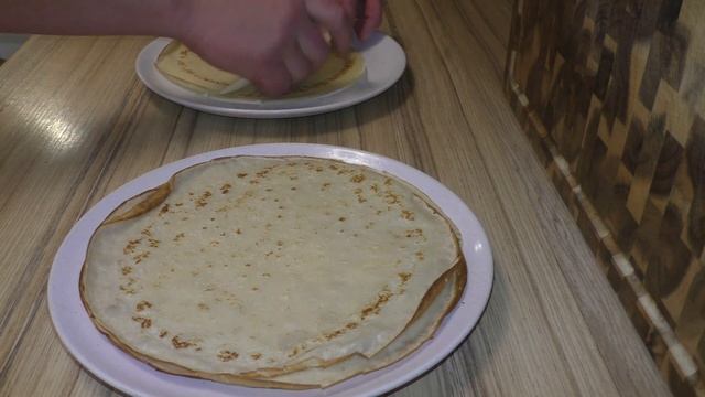 Блины холостяцкие, на скорую руку. смотреть онлайн