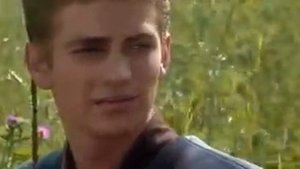 Энакен и Падме на водопаде