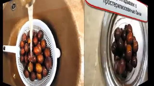 Компот из сливы с косточками на зиму смотреть онлайн