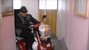 Из магазина. Скутеры для инвалидов. Mobility scooter. From the store.
