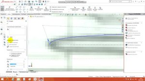 ч.4 Как начертить модель самолёта в solidworks , Миг-21 для авиамоделирования. Дистанционное заняти
