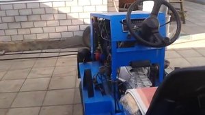 Мини трактор с мотором 2106 самодельный лебедянь