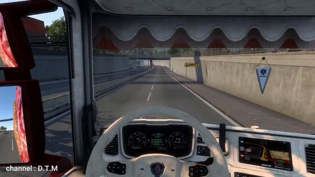 ets 2 Scania S520 Philip Judge Combo Skin + Flatbed Tandem Scania Nextgen , drive, D.T.M MODS