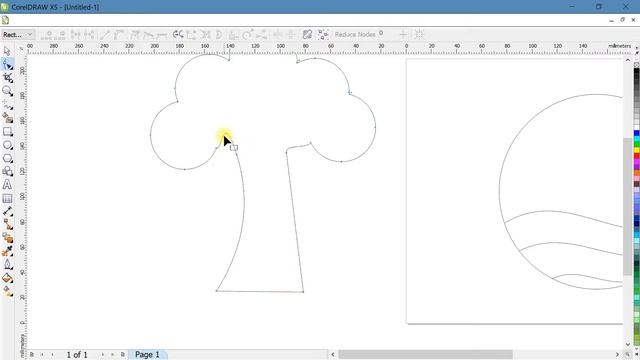 How to use shape tool in coreldraw | Logo design using shape tool смотреть онлайн