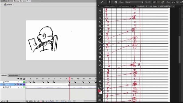 Exposure Sheet - Animation смотреть онлайн