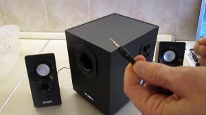 ОНЛАЙН ТРЕЙД РУ — Колонки SVEN 2 1 MS 85 10 Вт, питание USB SV 016807 чёрный