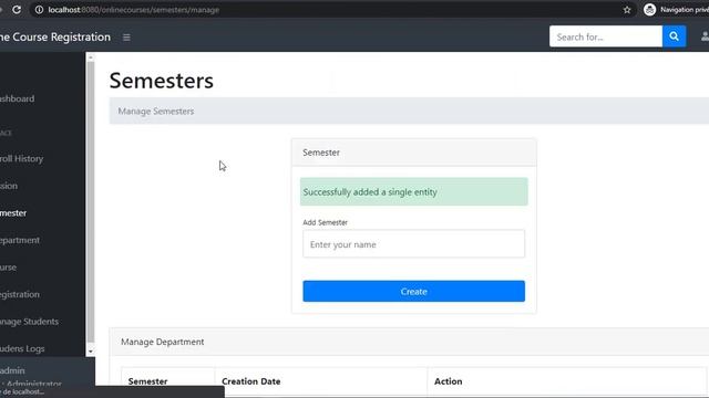 Online Courses Application with Spring Boot смотреть онлайн