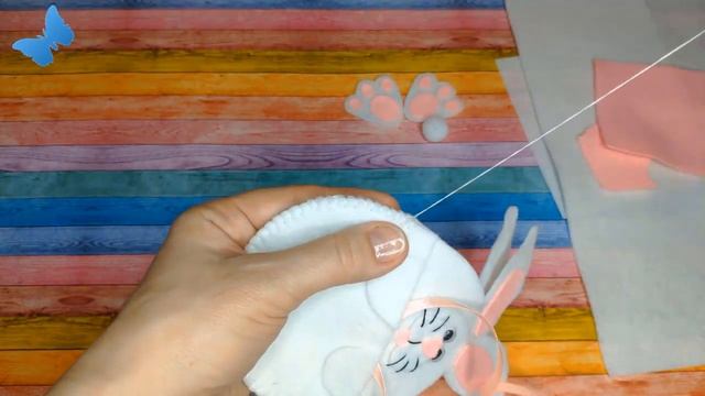 DIY: ПАСХАЛЬНЫЙ ДЕКОР из ФЕТРА/ Идеи для Пасхи / Готовимся к Пасхе смотреть онлайн
