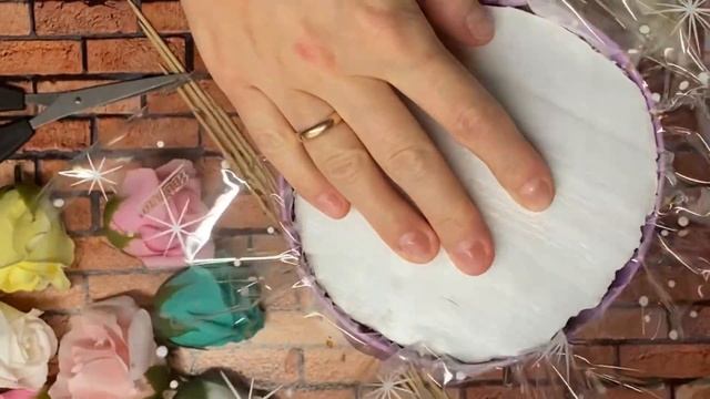Часть 1.Букет из мыльных роз ,создание букета с нуля.Подарок своими руками.