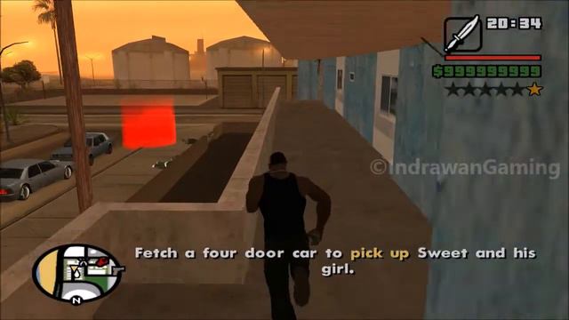 GTA San Andreas - Sweets girl but with Za Warudo смотреть онлайн