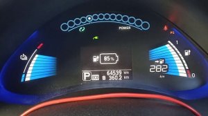 Nissan Leaf Перепаковка в 40 кВт БЫСТРАЯ ЗАРЯДКА.