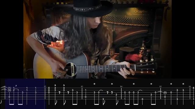 "HIT THE ROAD JACK" Guitar TABS - Ray Charles Fingerstyle Cover by Justin Johnson смотреть онлайн