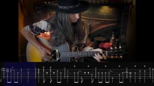 "HIT THE ROAD JACK" Guitar TABS - Ray Charles Fingerstyle Cover by Justin Johnson