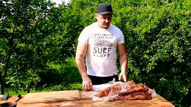 КАК ПРИГОТОВИТЬ ГОВЯДИНУ 10кг ОДНИМ КУСКОМ. СУПЕР РЕЦЕПТ. смотреть онлайн