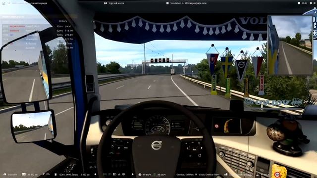 #EuroTruckSimulator2 #Большегруз53RUS Российско-Украинский конвой. Катаем с друзьями Гонщика смотреть онлайн