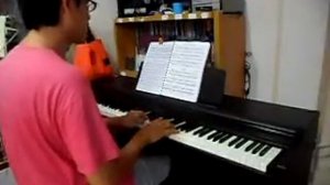 Melody op.68 (Robert Schumann) on Casio celviano AP25