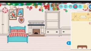 Christmas house makeover toca boca life world