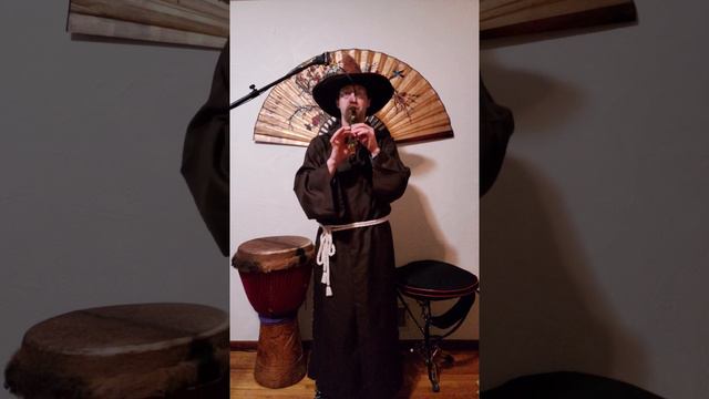 432hz D5 Minor Pent. Native American Style Bamboo Flute | Healing Frequencies @The-Flute-Wizard смотреть онлайн