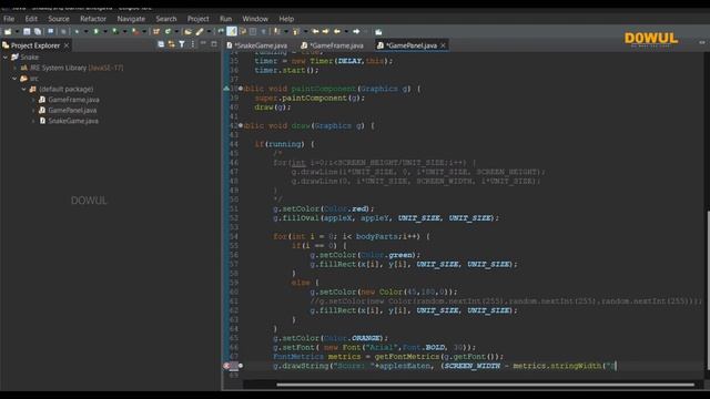 ASMR Programming | Learn How to Program a Snake Game in Java 2023 | Just Relax and Learn