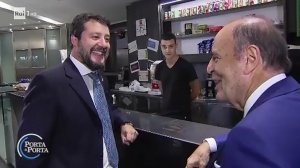 Matteo Salvini Intervistato Da Bruno Vespa