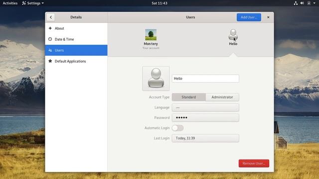 Linux GNU Remove User смотреть онлайн