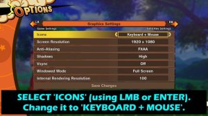 How to Change Control Hints and Tutorials to 'Keyboard Mouse' Layout in PC | Dragon Ball Z: Kakarot
