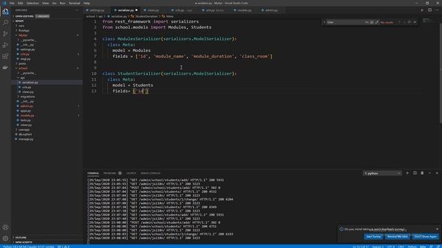 Django Rest Framework API #22 / Many To Many Relationship , Nested Data