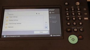 imageRunner 2425 Admin mode