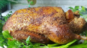 Утка с яблоками и специями к Новогоднему столу, цыганка готовит. Gipsy cuisine.