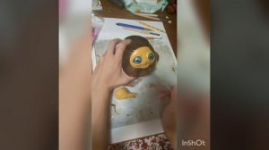 Лепка мордочки из полимерной глины. Часть 2