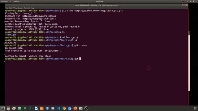 GitHub create a Repo, clone it and create a new branch смотреть онлайн