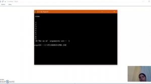 command line arguments in c