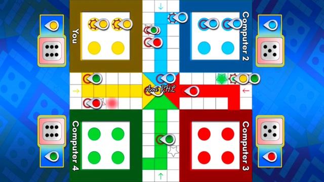 Ludo Game With 4 Friends Part 1 || Ludo Gameplay