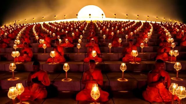Тибетские монахи, горловое пение. Om (Aum).