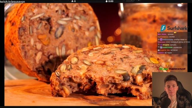 ХЕСУС СМОТРИТ СЛИВКИ ШОУ: КАК СДЕЛАТЬ АТОМНЫЙ ХЛЕБ В БАНКЕ - ХРАНИТСЯ 12 МЕСЯЦЕВ смотреть онлайн