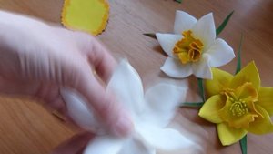 DIY/НАРЦИСС ИЗ ФОАМИРАНА/НАРЦИСС СВОИМИ РУКАМИ