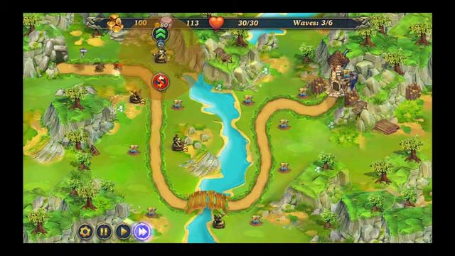 Royal Defense: Forgotten Fields level 1- Hard смотреть онлайн