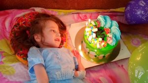 С ДНЁМ РОЖДЕНИЯ НАСТЯ УРААА нам 7 ЛЕТ |Необычный день рождения |Отмечаем день рождекния