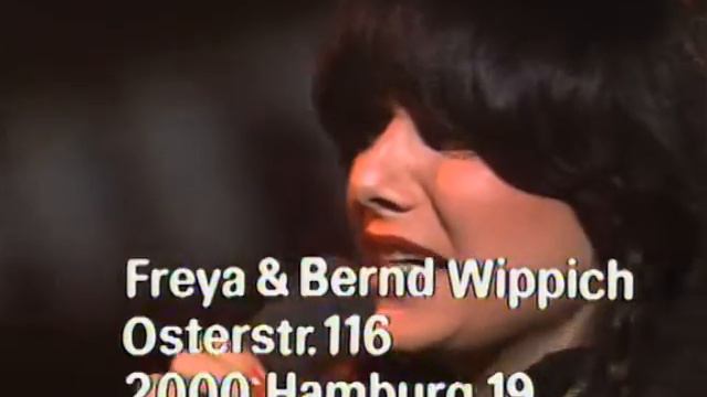 Bernd Wippich, Freya - ... dann pfeif drauf (ZDF Hitparade 29.10.1977) (VOD)