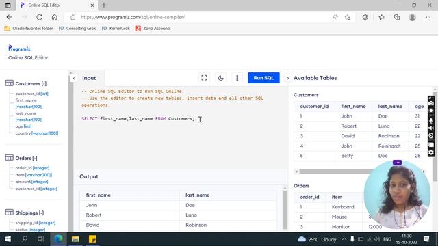 SQL Select #sqltutorialforbeginners #sqltutorial