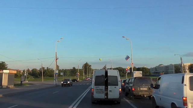 Воздушный шар в городе Пушкин (Царское село) смотреть онлайн