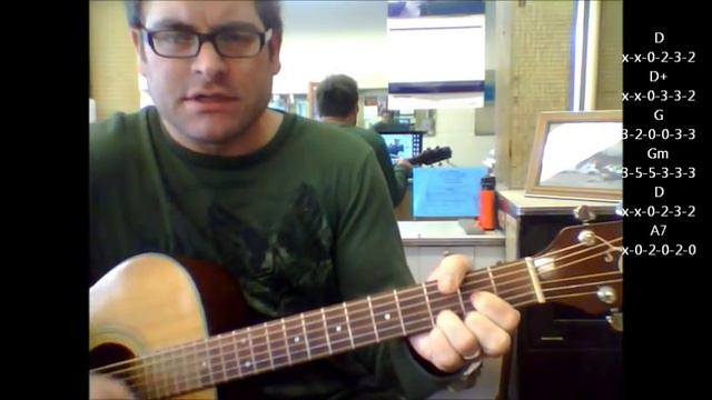 How to play Crying by Roy Orbison on acoustic guitar смотреть онлайн