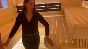 Большая парная из алтайского кедра