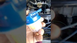 Замена топливного фильтра ваз 2199.