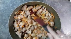 Свиная поджарка / Очень вкусное и нежное мясо с подливой / #StayHome and cook #WithMe